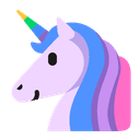 Floating unicorn